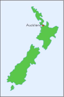 AUCKLAND 地図