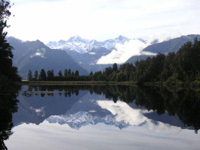 Lake Matheson写真